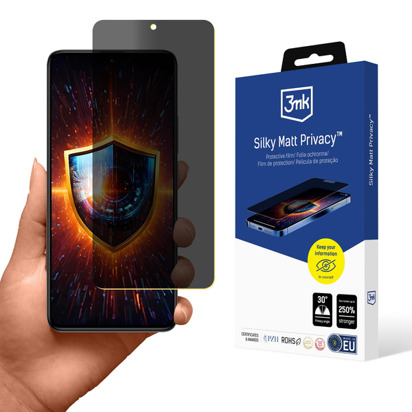Blickschutzfolie 3mk Silky Matt Privacy für Xiaomi Poco F5 Pro