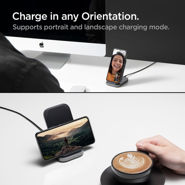 Spigen ArcField PF2102 Wireless Charger 15W - Black