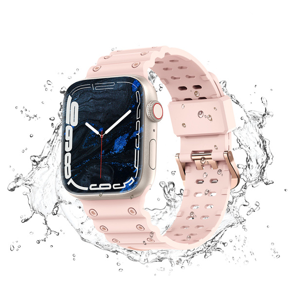 Opaska Strap Triple Protection do Apple Watch 38 / 40 / 41 mm pasek opaska bransoleta - różowa