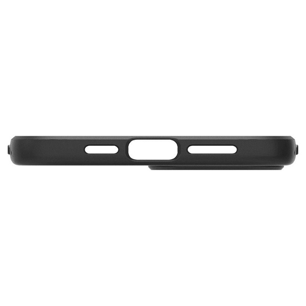 Spigen Liquid Air Hülle für iPhone 12 / iPhone 12 Pro – Mattschwarz