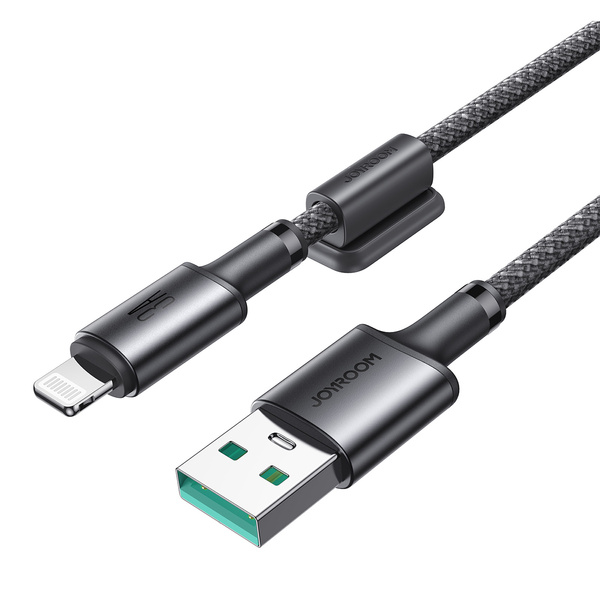 Joyroom S-A50 Unlimited Series 3A USB-A - Lightning Cable with Magnetic Organizer 1.2m - Gray
