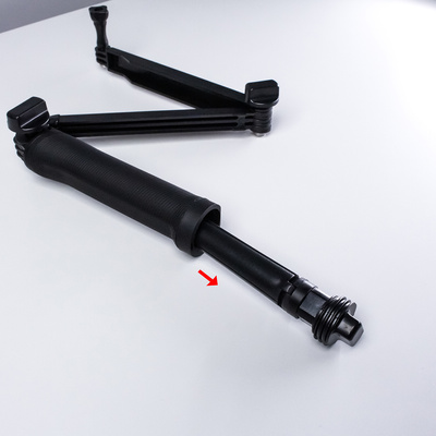 Statyw monopod 3 w 1 z uchwytem do selfie dla GoPro - czarny