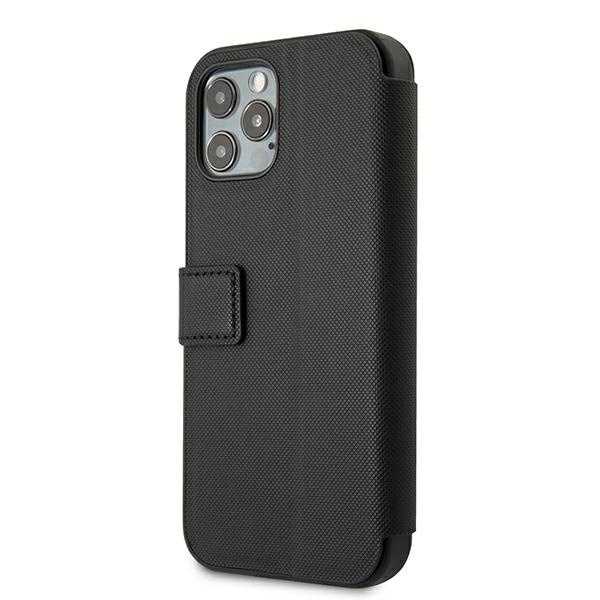 Etui U.S. Polo Assn. Embroidery Collection na iPhone 12 / iPhone 12 Pro - czarne
