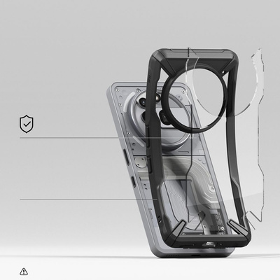 Ringke Fusion X Case for Nothing Phone 3A Pro - Black