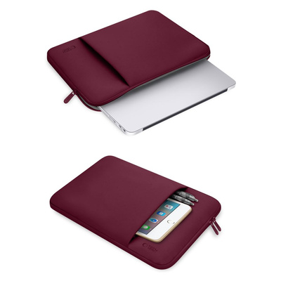 Pokrowiec Tech-Protect Neopren na laptopa 14" - bordowa