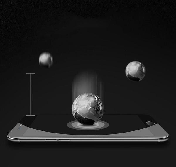 Gehärtetes Glas Oppo A77 4G / A57 4G / A57s / A57e 9H Härte (Verpackung - Gehäuse)