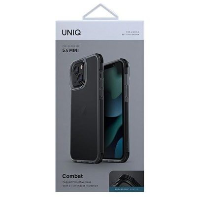 Uniq Combat Hülle für iPhone 13 mini – Schwarz