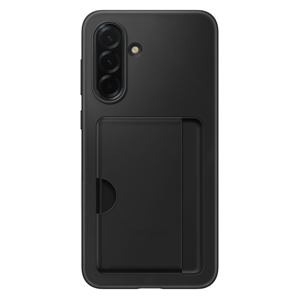Etui Samsung Card Slot Case EF-OA366TBEGWW z kieszenią na karty na Samsung Galaxy A36 5G - czarne