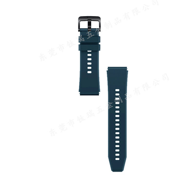 Pasek silikonowy do Huawei Watch GT 2 / 3 / 4 / 2 Pro / 3 Pro / 4 Pro / GT 2e - ciemnozielony