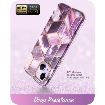 Supcase Cosmo iPhone 14 Plus Case - Pink Marble